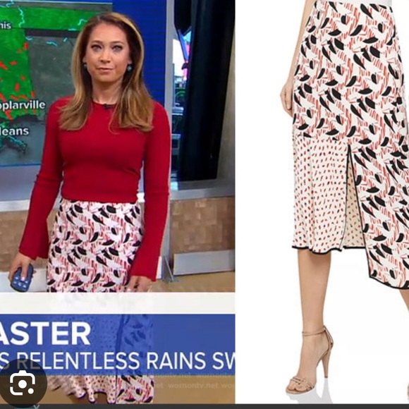 REISS
Eline Spliced Printed Skirt Size 6 - Picture 7 of 10